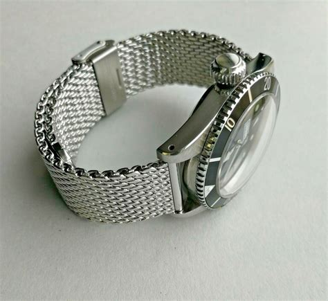 omega strap mesh bracelet